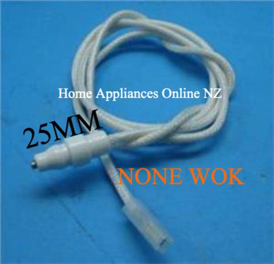SMEG COOKTOP COOKER IGNITION CANDLE plug or wire for NONE WOK burner  SAR93AX, * 810930020